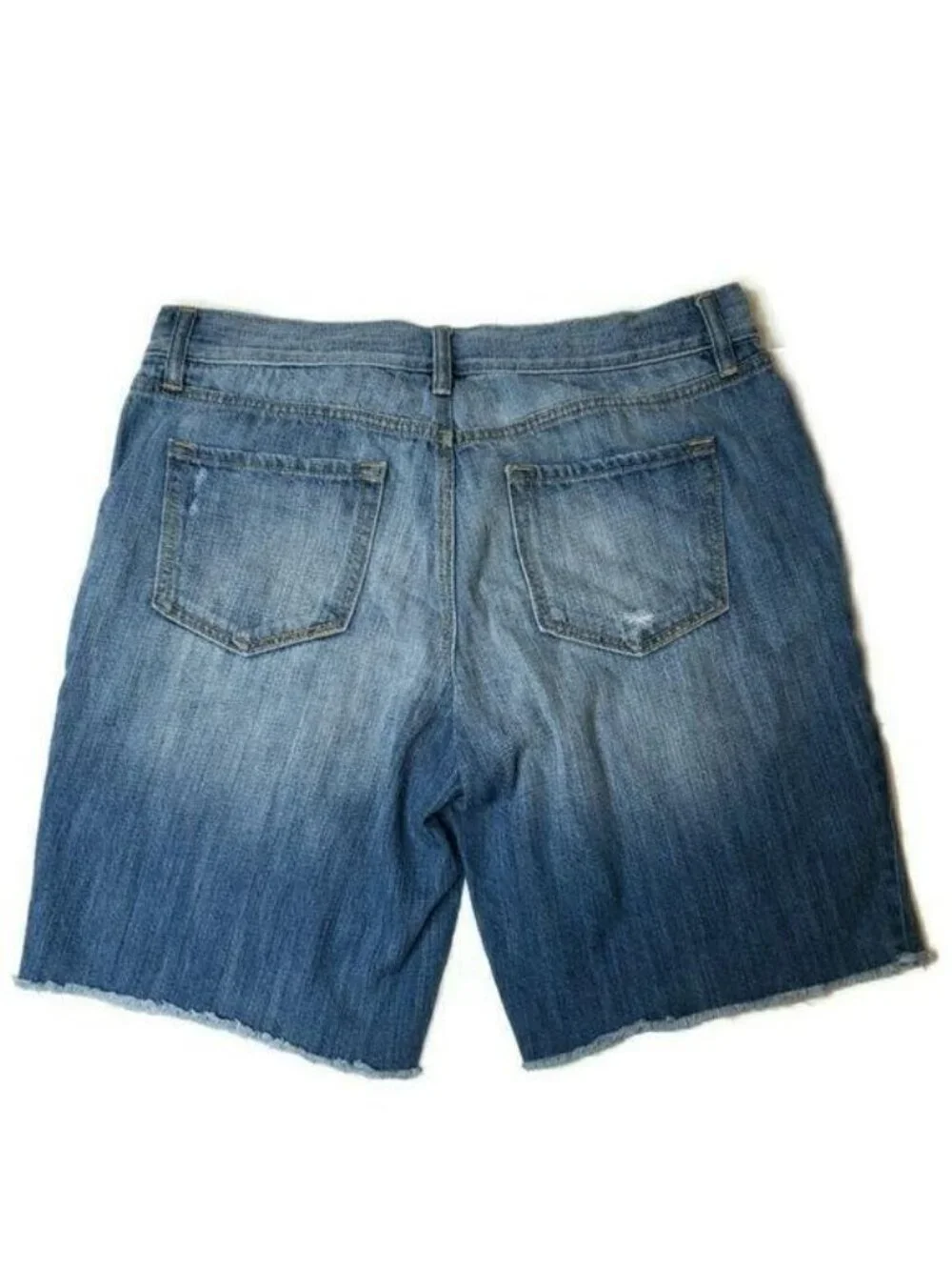 LOFT denim distressed
